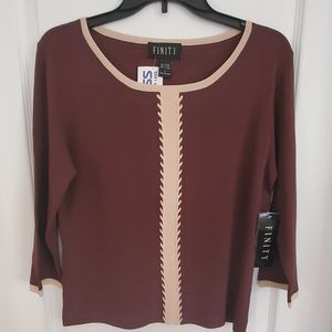 Brown lightweight sweater